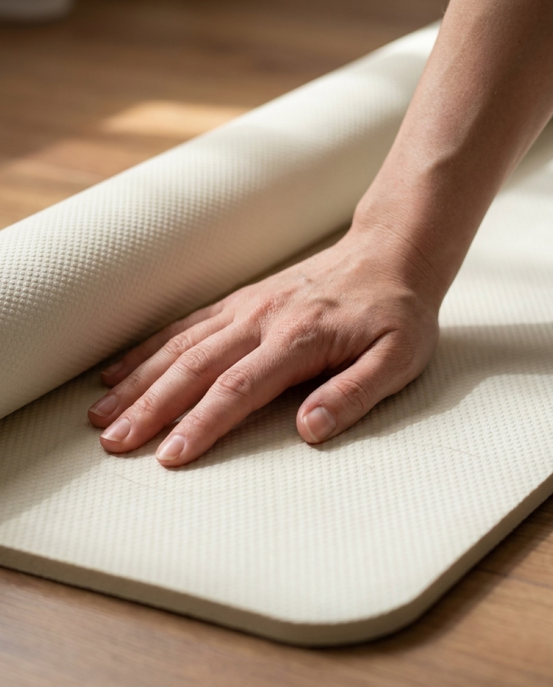 Sen Demek Her Şey Demek Yoga Matı kullanım görseli